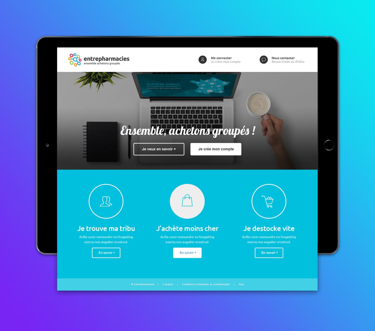 entrepharmacies-creation-site-internet-caconcept-alexis-cretin-graphiste-montpellier