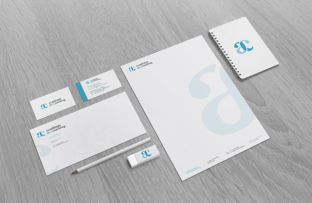 academie-du-coaching-logo-carte-enveloppe-entete-creation-communication-caconcept-alexis-cretin-graphiste