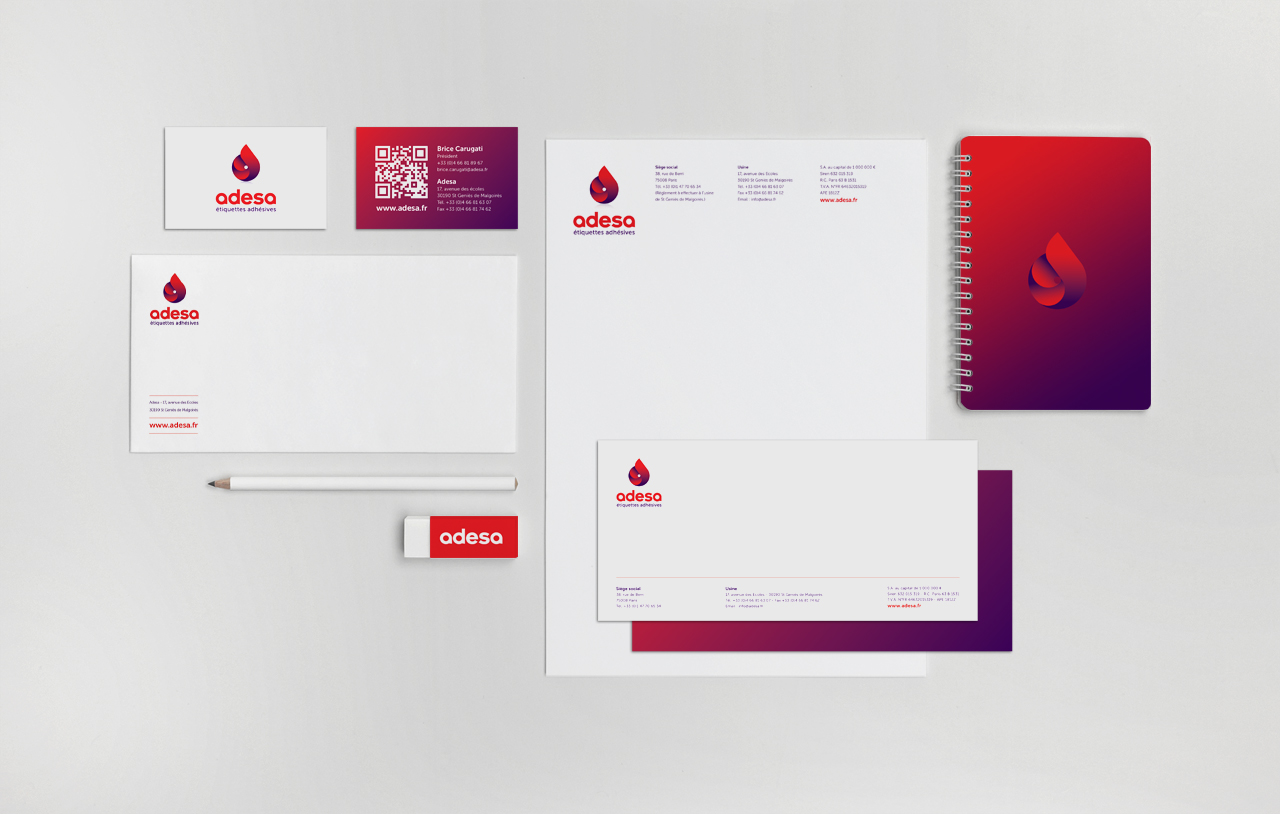 adesa-logo-carte-visite-correspondance-entete-creation-communication-caconcept-alexis-cretin-graphiste