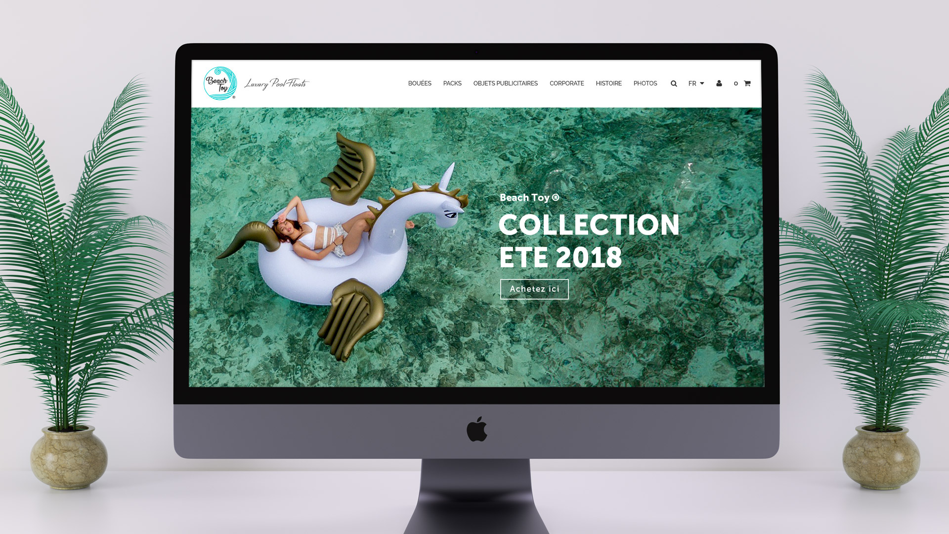 Creation site web e-commerce Beach Toy Montpellier