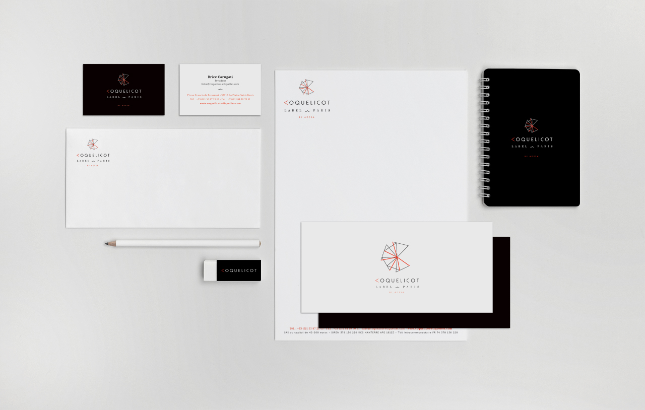 coquelicot-logo-carte-visite-correspondance-entete-creation-communication-caconcept-alexis-cretin-graphiste