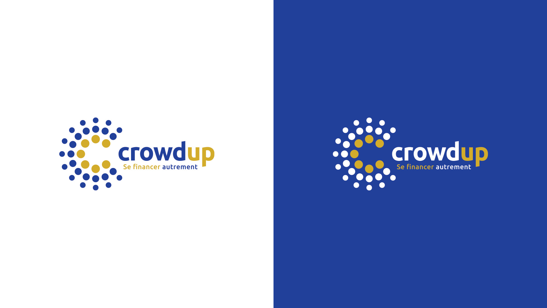 Création logo crowdfunding financement participatif Crowdup