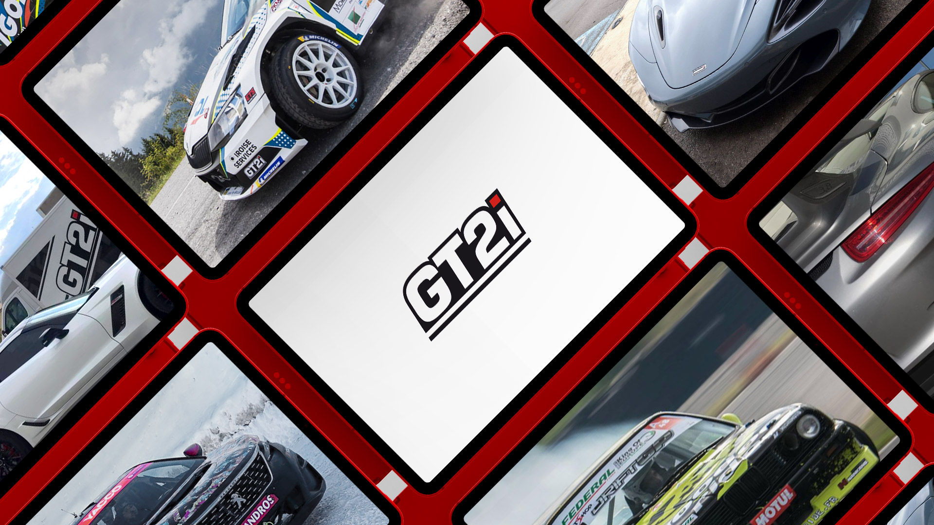 Site internet responsive design sport automobile GT2i