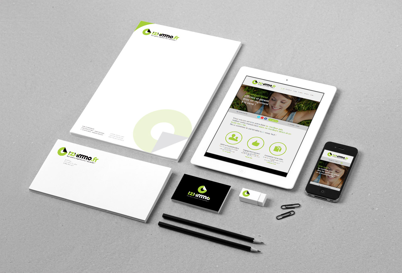 izi-immobilier-site-internet-carte-enveloppe-entete-creation-communication-caconcept-alexis-cretin-graphiste