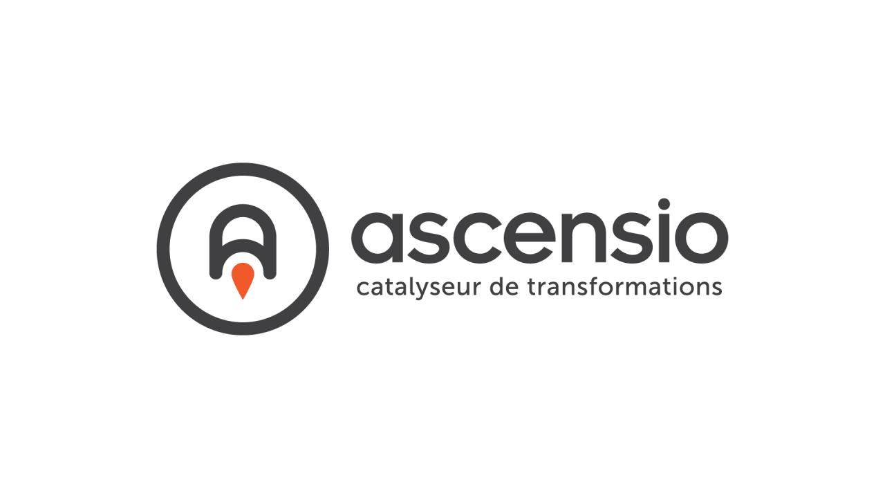 Création logo Ascensio cabinet coaching professionnel Montpellier