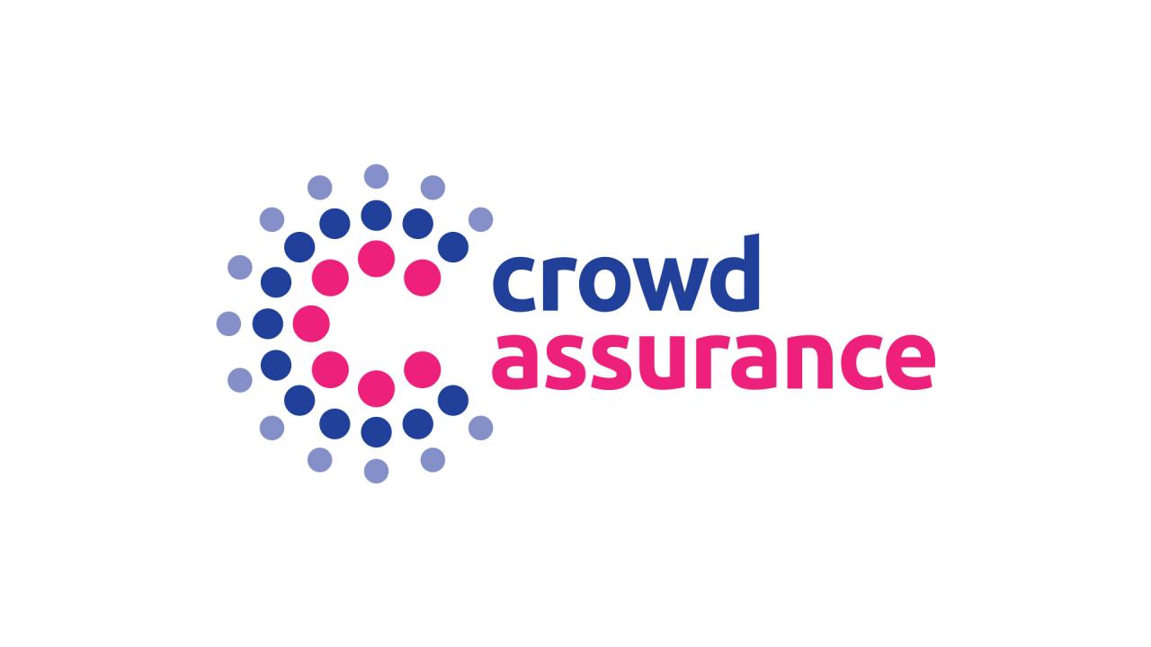 Réalisation logo assurance crowdfinance crowdlending crowdfunding