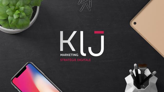 Création logo identité visuelle agence marketing stratégie digitale Montpellier KLJ