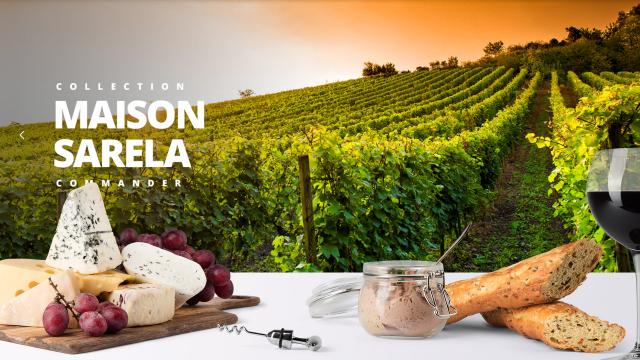 Realisation site e-commerce communication visuelle viticulteur Montpellier